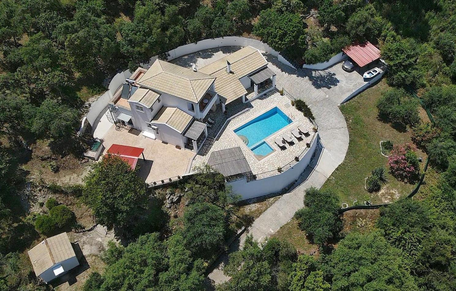 Villa Boukari Chlomos المظهر الخارجي الصورة