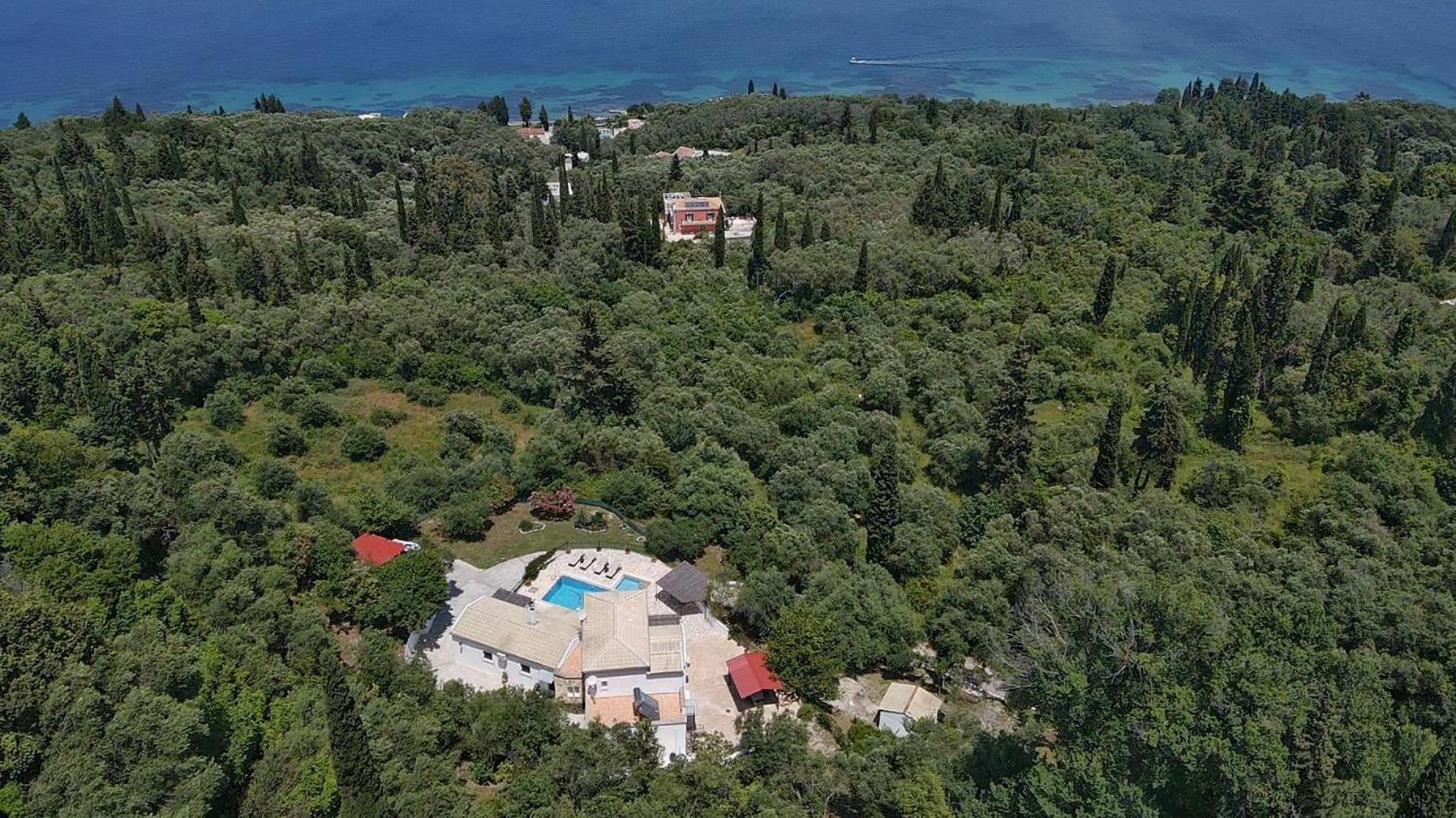 Villa Boukari Chlomos المظهر الخارجي الصورة